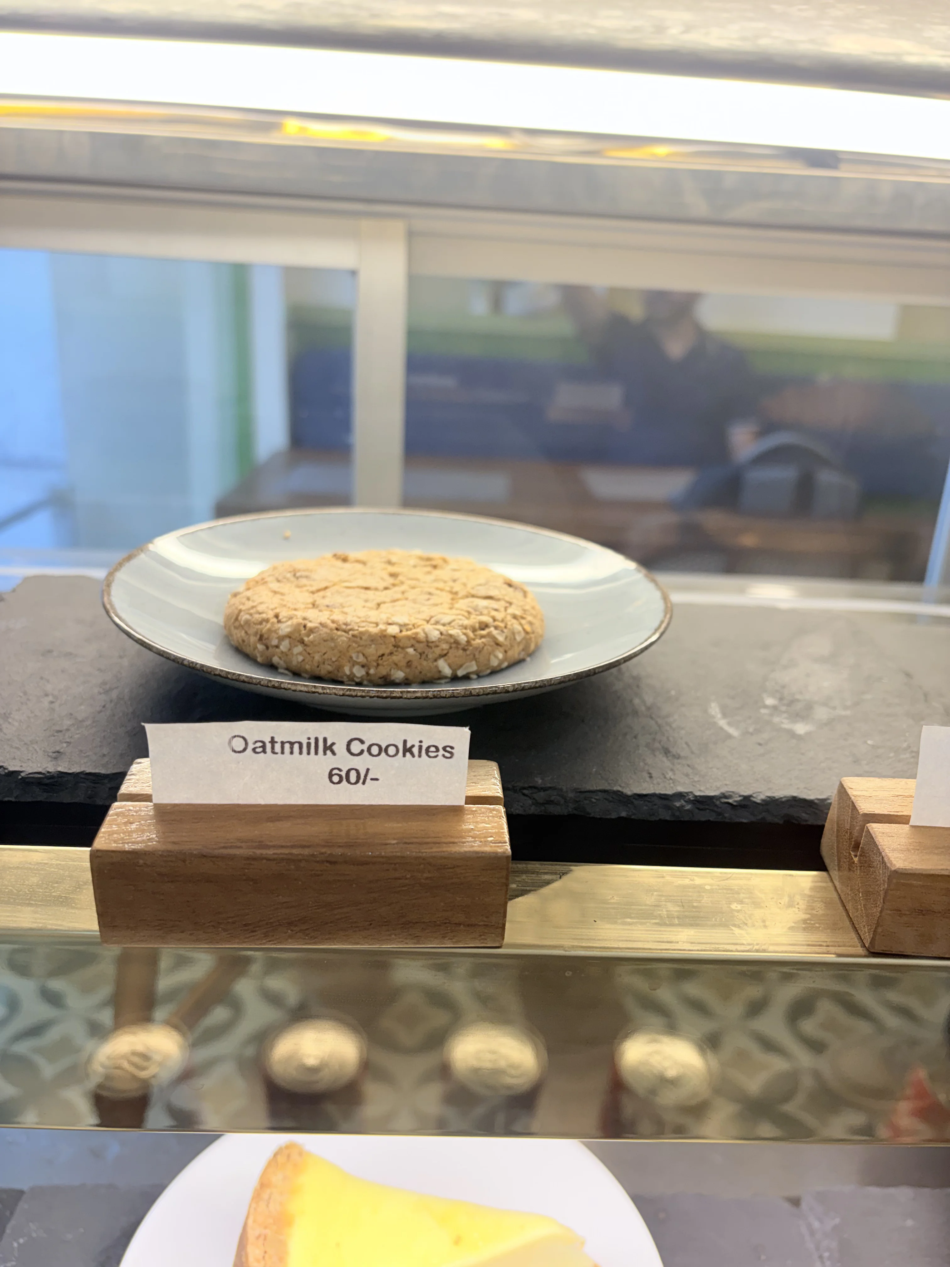 Dessert showcase at Blu Turkey Cafe Delhi